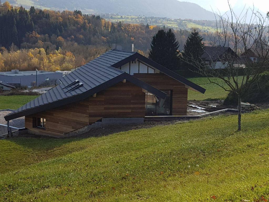 Maison ossature bois Haute savoie à Charvonnex