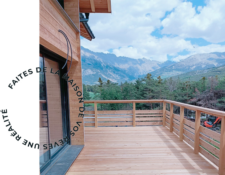 CONSTRUCTEUR DE MAISON ET CHALET EN OSSATURE BOIS A GAP - HAUTES ALPES (05)